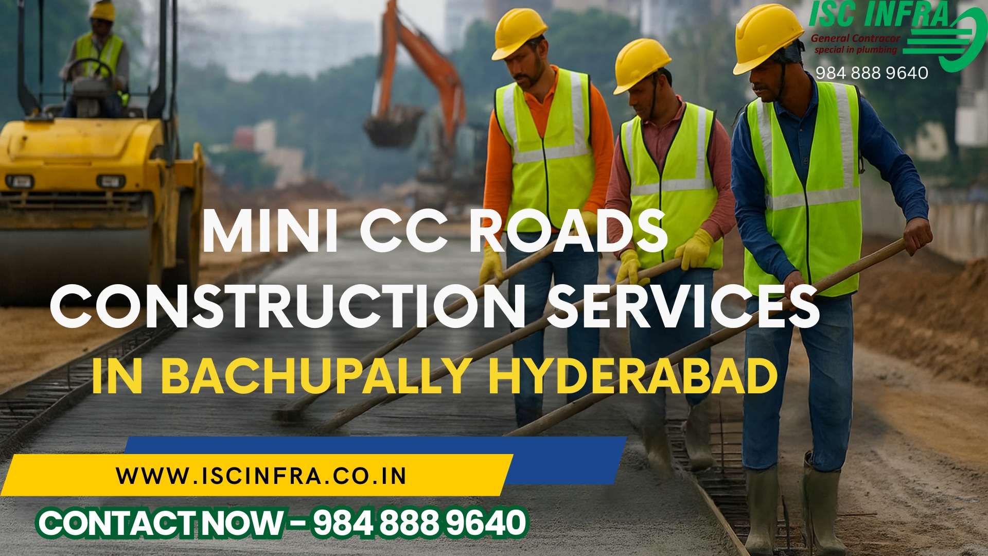 Mini CC Roads Construction Services in Bachupally