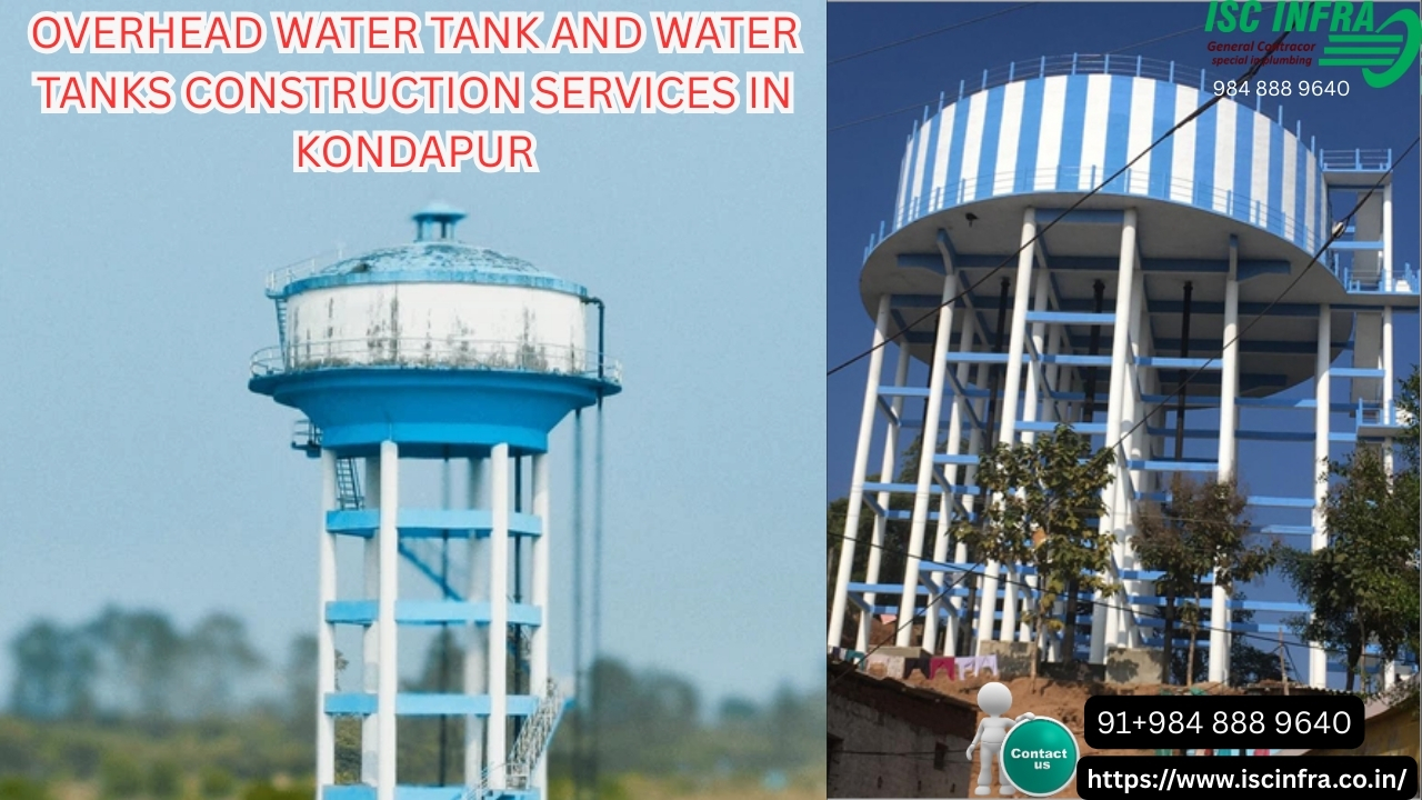 Overhead Water Tank & Water Tank Construction Services in Kondapur
