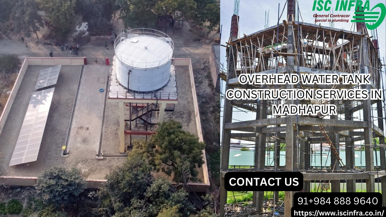 Overhead Water Tank Construction Services in Madhapur